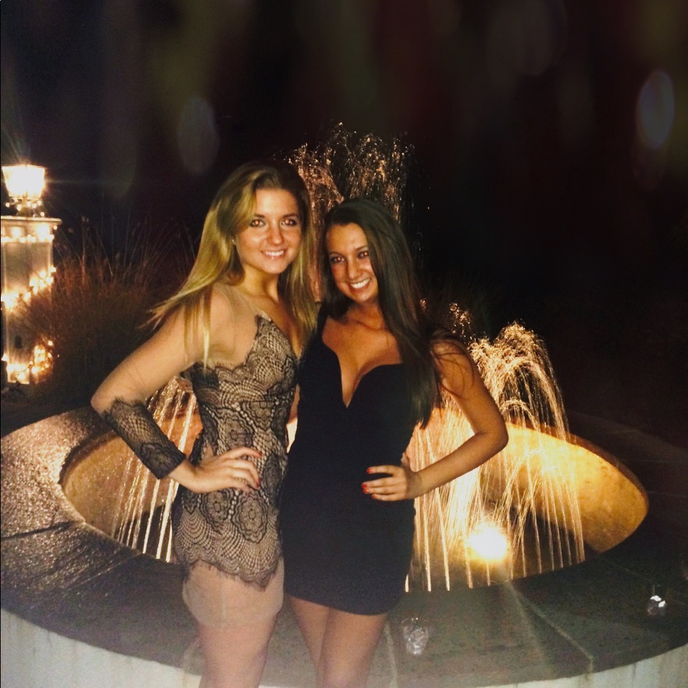Black lace Dress
